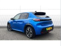 Used Peugeot e-208 GTi 100 kW (136 HP) 2021 Blue Hatchback