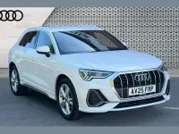 Used Audi Q3 S-Line 150 HP (110 kW) 2025 White SUV