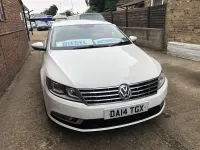 Used VW CC GT 177 HP (130 kW) 2014 White Sedan