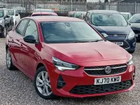 Used Vauxhall Corsa 100 HP (73 kW) 2020 Red Hatchback