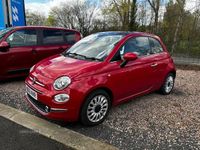 Used Fiat 500 Lounge 69 HP (50 kW) 2016 Red Hatchback