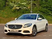 Used Mercedes C220 170 HP (125 kW) 2015 White Sedan