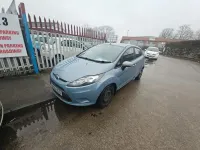 Gebraucht Ford Fiesta Style 82 PS (60 kW) 2009 Blau Kleinwagen
