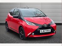 Used Toyota Aygo X-cite 69 HP (50 kW) 2017 Red Hatchback