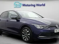 Used VW Golf VIII Active 131 HP (96 kW) 2021 Blue Hatchback