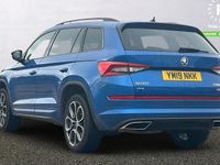 Used Skoda Kodiaq vRS 239 HP (175 kW) 2019 Blue SUV