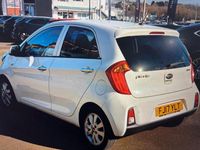 Used Kia Picanto 65 HP (47 kW) 2017 White Hatchback