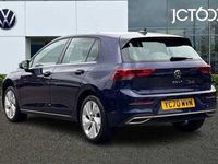 Used VW Golf VII Style 150 HP (110 kW) 2020 Blue Hatchback