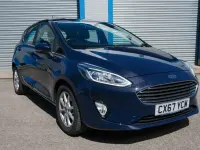 Used Ford Fiesta Zetec 100 HP (73 kW) 2017 Blue Hatchback