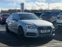 Used Audi A4 S-Line 150 HP (110 kW) 2016 Silver Sedan
