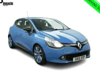 Used Renault Clio Dynamique 90 HP (66 kW) 2015 Blue Hatchback