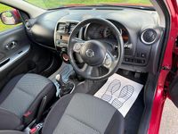 Usado Nissan Micra Acenta 2015 Vermelho Citadino
