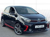 Used Kia Picanto GT-Line 67 HP (49 kW) 2018 Black Hatchback