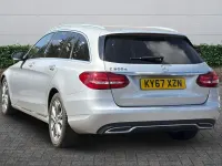 Used Mercedes C200 Premium 2018 Silver Estate