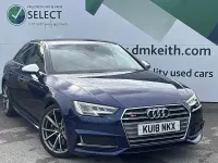 Used Audi S4 Design 354 HP (260 kW) 2018 Blue Sedan