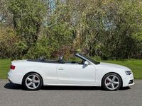 Used Audi A5 Cabriolet S-Line 2012 White Cabriolet