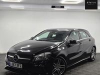 Used Mercedes A200 AMG line 2017 Black Hatchback