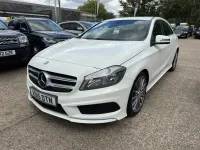 Used Mercedes A200 AMG 134 HP (98 kW) 2015 White Hatchback