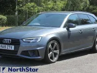 Used Audi A4 Black Edition 190 HP (139 kW) 2019 Grey Estate
