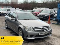 Begagnad Mercedes C220 2010 Silver Sedan
