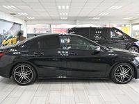 Used Mercedes CLA220 AMG line 177 HP (130 kW) 2018 Black Sedan