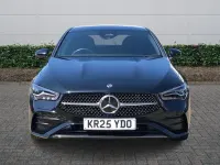 Used Mercedes CLA180 AMG Line Premium 136 HP (100 kW) 2025 Cosmos black metallic Coupe
