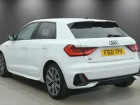 Used Audi A1 Sportback S-Line 95 HP (69 kW) 2021 White Hatchback
