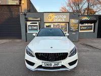 Used Mercedes C250 AMG Line Premium 2018 White Sedan