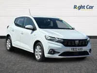 Used Dacia Sandero Comfort 91 HP (66 kW) 2022 White Hatchback