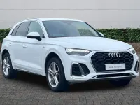 Used Audi Q5 S-Line 204 HP (150 kW) 2024 White SUV