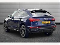 Used Audi Q5 Sportback Advanced 265 HP (194 kW) 2022 Blue SUV