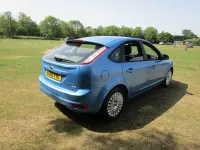 Used Ford Focus Titanium 110 HP (80 kW) 2010 Blue Hatchback