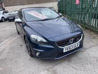 Used Volvo V40 R-Design 115 HP (84 kW) 2013 Blue Hatchback