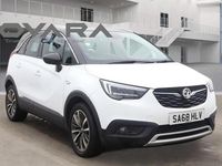 Used Vauxhall Crossland X Elite 130 HP (95 kW) 2018 White SUV