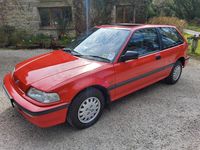 Used Honda Civic 90 HP (66 kW) 1991 Red Hatchback
