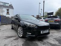 Used Ford Focus ST-Line 120 HP (88 kW) 2017 Black Hatchback