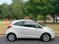 Used Ford Ka Zetec 2009 White Hatchback
