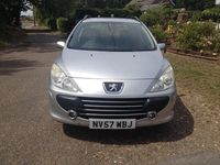 Used Peugeot 307 S 90 HP (66 kW) 2008 Silver Estate