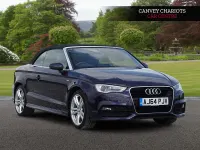 Used Audi A3 Cabriolet S-Line 2014 Mauve/purple Cabriolet