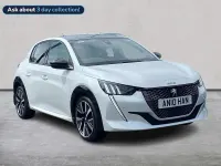 Used Peugeot 208 GT-line 130 HP (95 kW) 2020 White Hatchback