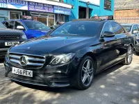 Used Mercedes E220 AMG Line Premium 2016 Black Sedan