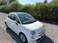 Used Fiat 500 Lounge 2016 White Hatchback