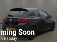 Used Vauxhall Corsa Edition 70 HP (51 kW) 2015 Black Hatchback