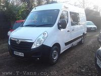 Used Vauxhall Movano 130 HP (95 kW) 2019 White MPV