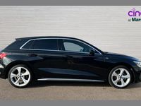 Used Audi A3 S-Line 147 HP (108 kW) 2022 Black Sedan