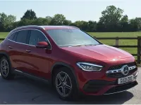 Used Mercedes GLA250 AMG Line Premium 220 HP (161 kW) 2021 Red SUV