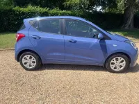 Used Hyundai i10 SE 67 HP (49 kW) 2016 Blue Hatchback