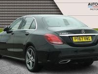 Used Mercedes C250 AMG line 204 HP (150 kW) 2017 Black Sedan