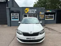 Used Skoda Fabia SE 110 HP (80 kW) 2018 White Hatchback