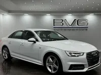 Begagnad Audi A4 S-Line 272 HK (200 kW) 2016 Vit Sedan
